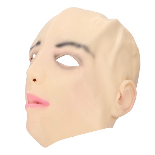 Latex female face lifelike - latex,