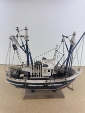  Vintage Wooden Fishing Boat
