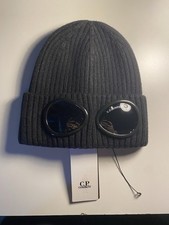 C.P. Company Black Beanie