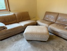 Natuzzi Leather 4 Piece Sofa