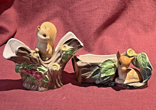 Hornsea fauna ware vases - fauna,