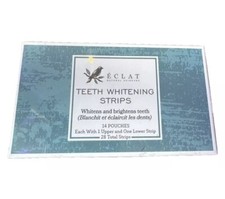 28 x Teeth Whitening 3D Strips by Eclat Tooth Whitener,  White
