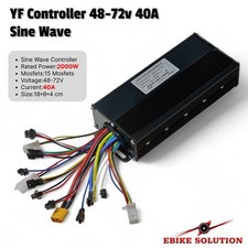 48-72V 40A YF E-bike Brushless Motor Controller Sine Wave Dual Mode