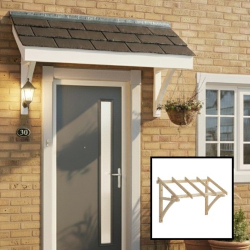 Wooden flat roof - flat,