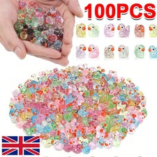 100Pcs Mini Ducks Glitter