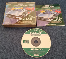 Sega Mega CD Game Jaguar XJ220 Boxed with Manual