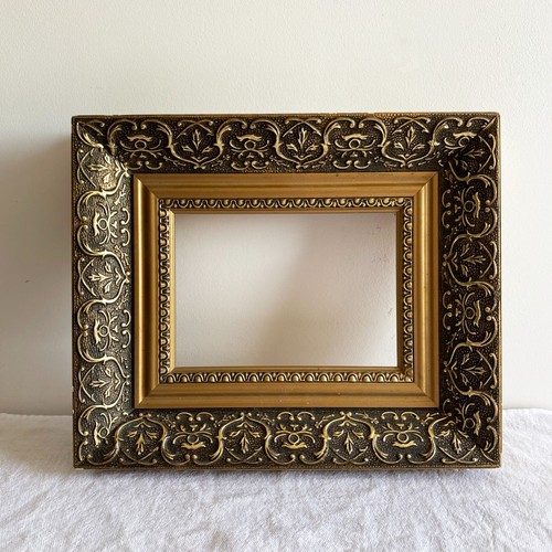 Vintage style wide gold ornate - vintage,