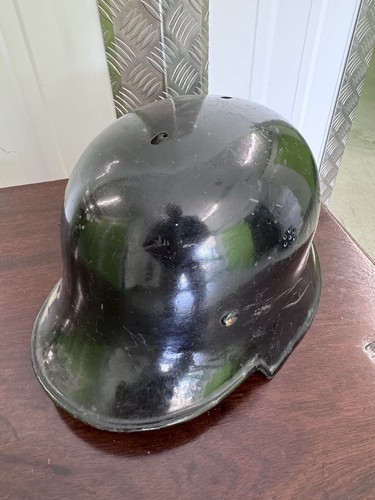 Ww2 german fireman helmet - german, fireman’s