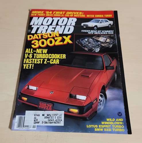 Motor trend magazine november - trend,