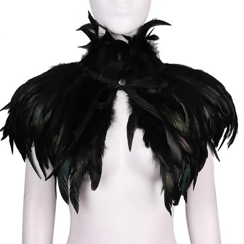 Feather shrug shawl - shrug,