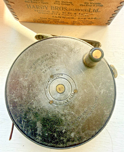 Vintage hardy inch rhw - hardy, 3/8