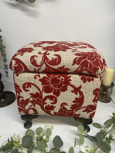 Vintage upholstered floral - upholstered,