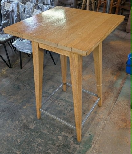 Square poseur table pub - square,