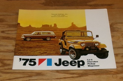 Original 1975 jeep full line - original,