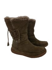 Joules Boots Green Suede UK 8