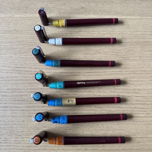 Lot rotring rapidograph - rotring,
