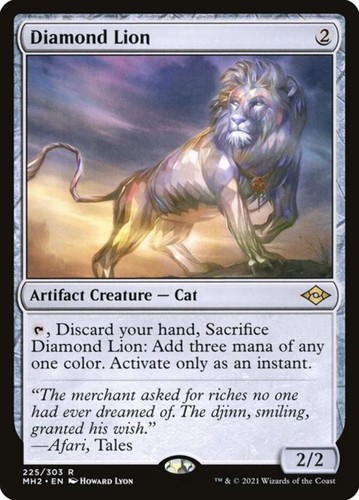 Diamond lion - diamond,