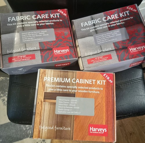 Harveys fabric care kit for - kit,