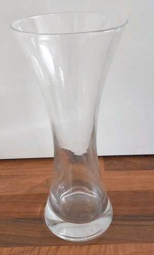 Vintage clear glass fluted - vintage,