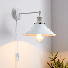 Industrial wall light - plug, in