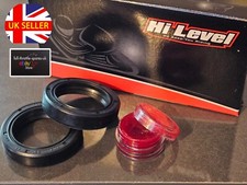 fits: SUZUKI GS 450 L 1985-1987 FORK OIL SEALS + RUBBER GREASE 35X48X11 UK :-)