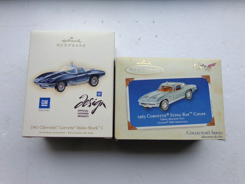 Vintage hallmark ornaments - vintage,