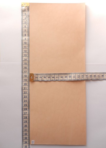 5mm thick natural veg - thick, tan