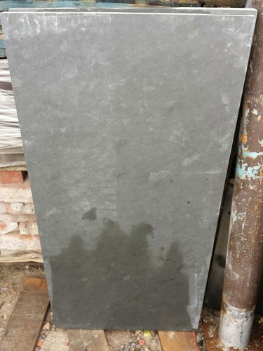 Natural slate log burner - natural,