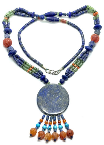 Vintage tribal lapis lazuli - vintage,