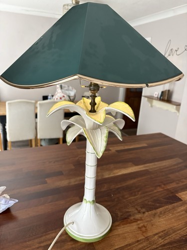 Vintage italian ceramic lily - vintage,