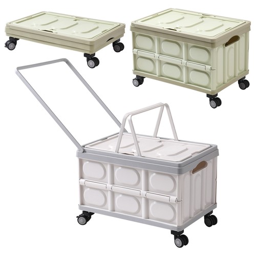 Folding shopping trolley - shopping, boot