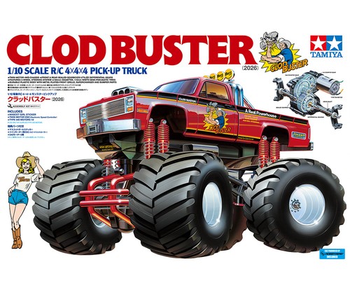 Tamiya 58762 rc - 1:10, clod