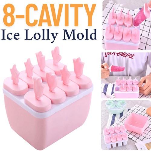 Ice lolly cream maker mold - cream,