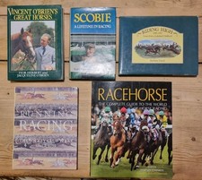 Bundle Of Horse Racing Books - Job Lot Hardback Sports Books UK