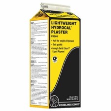 Woodland Scenics ~ New 2024 ~ Any Scale ~ Lightweight Hydrocal Plaster ~ C1201