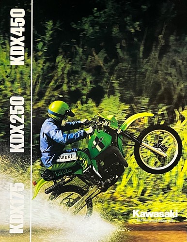 1982 kawasaki kdx175 kdx250 - kdx175,