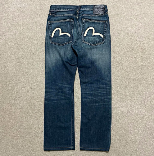 Evisu black label mens blue - label,