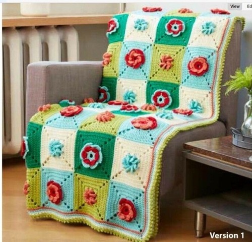 Vintage floral granny warm - vintage,