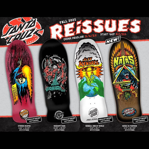 Santa cruz reissue - reissue, deck