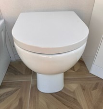 RAK Ceramics Kala back to wall pan and seat white