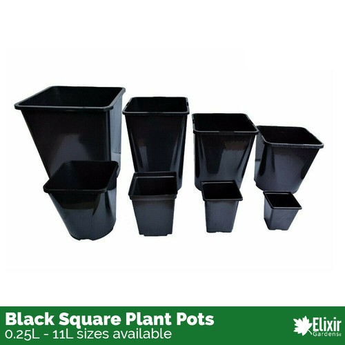 Square plant pot 75 1 - square, 2