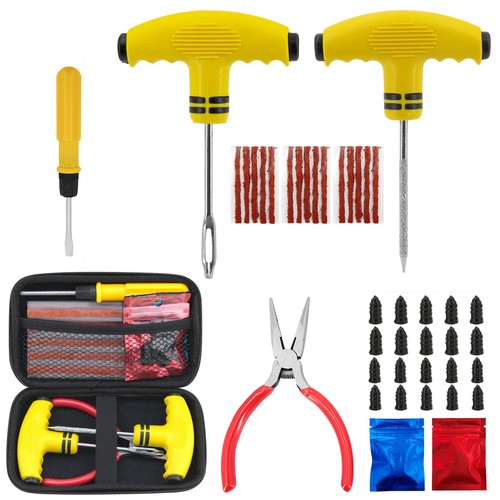 Tyre puncture repair tool kit - repair,