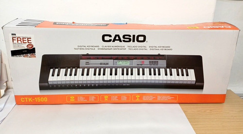 Casio ctk 1500 keyboard new - casio,
