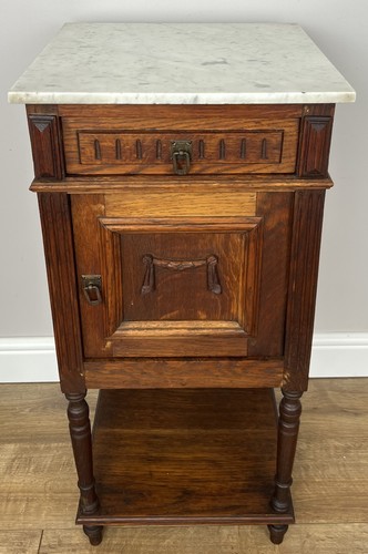 Bedside table antique - bedside, french