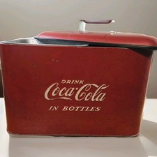 VTG 1950s COCA-COLA Metal Ice