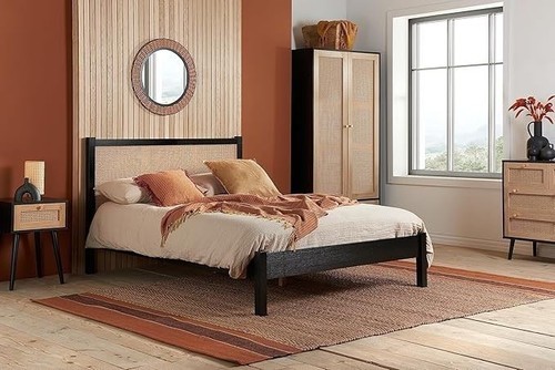 Birlea croxley rattan double - birlea,