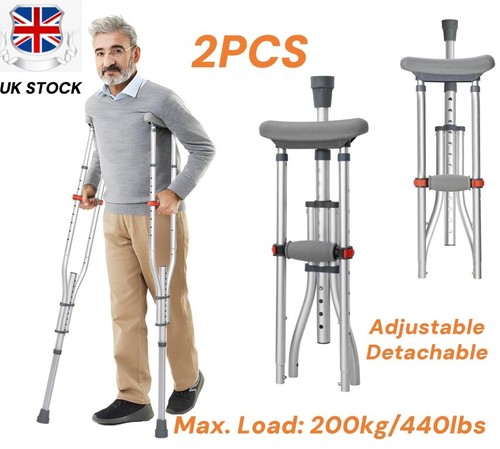 2xunderarm crutches height - 2xunderarm,