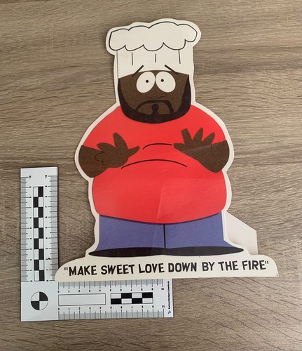 Vintage 1998 south park chef - south,
