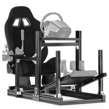 Minneer F1 More Stable Racing Sim Cockpit Stand with Seat Fit for Logitech G920