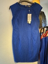 Fenn Wright Manson Women's Blue dress, never Worn  size 12 With Tags